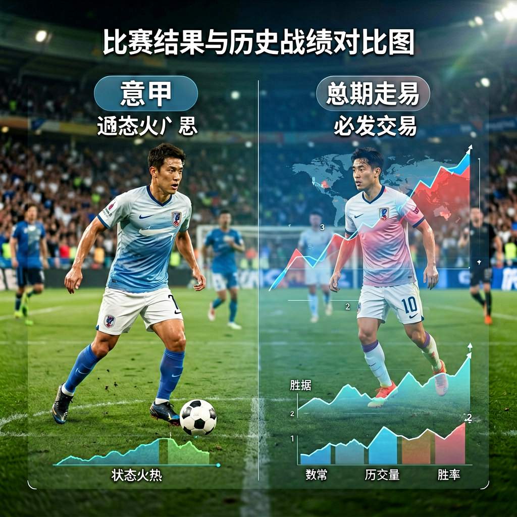 比赛结果与历史战绩对比图